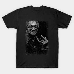 Redd Foxx Middle Finger // 80s 90s Vintage Distressed T-Shirt